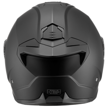 Beon B711 Mat Zwart Systeemhelm met zonnevizier