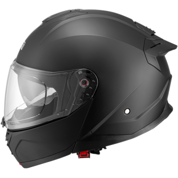 Beon B711 Mat Zwart Systeemhelm met zonnevizier