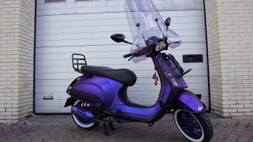 Vespa Sprint Purple Rain Special Full Option